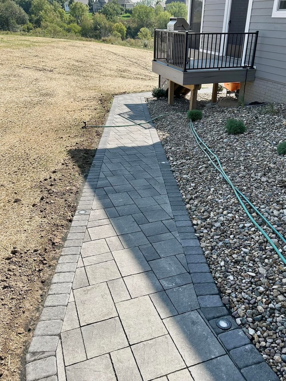 paver walkerway